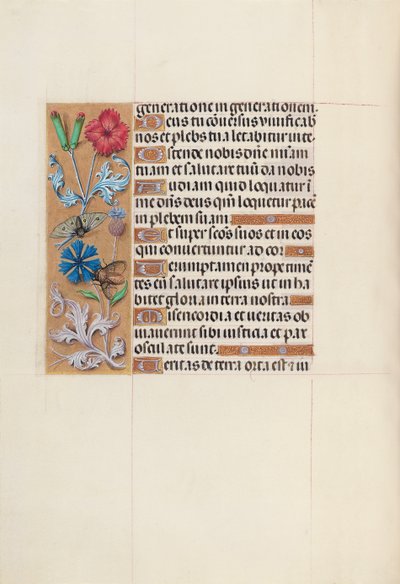 Hours of Queen Isabella the Catholic, Queen of Spain: Fol. 128v, ca. 1500. av Master of the First Prayerbook of Maximillian