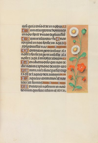 Hours of Queen Isabella the Catholic, Queen of Spain: Fol. 138r, ca. 1500. av Master of the First Prayerbook of Maximillian