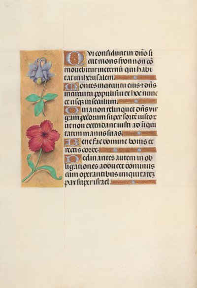 Hours of Queen Isabella the Catholic, Queen of Spain: Fol. 138v, ca. 1500. av Master of the First Prayerbook of Maximillian