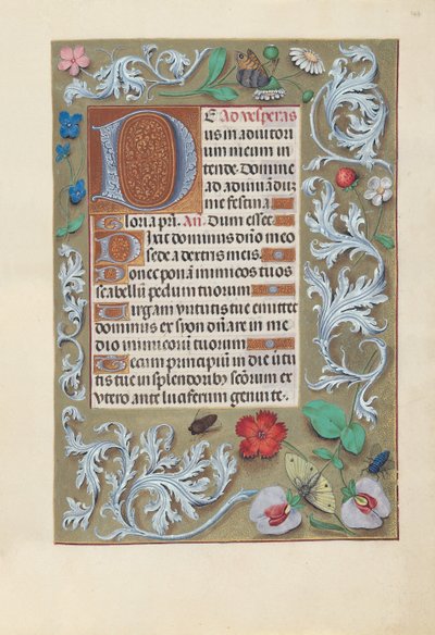 Hours of Queen Isabella the Catholic, Queen of Spain: Fol. 147r, ca. 1500. av Master of the First Prayerbook of Maximillian