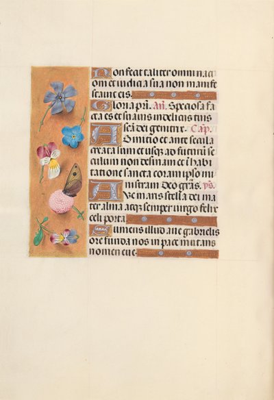 Hours of Queen Isabella the Catholic, Queen of Spain: Fol. 150v, ca. 1500. av Master of the First Prayerbook of Maximillian