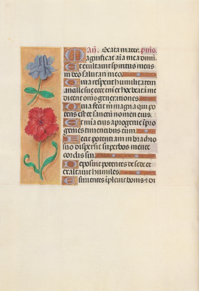 Hours of Queen Isabella the Catholic, Queen of Spain: Fol. 151v, ca. 1500. av Master of the First Prayerbook of Maximillian