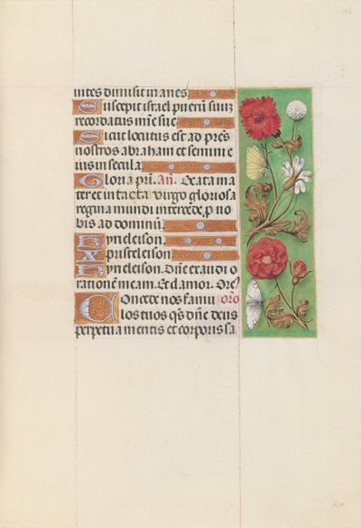 Hours of Queen Isabella the Catholic, Queen of Spain: Fol. 152r, ca. 1500. av Master of the First Prayerbook of Maximillian