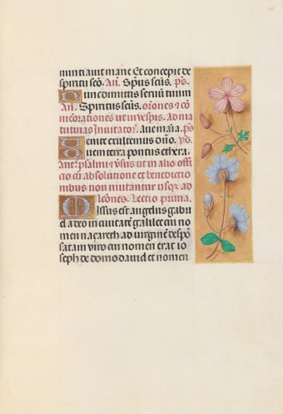 Hours of Queen Isabella the Catholic, Queen of Spain: Fol. 162r, ca. 1500. av Master of the First Prayerbook of Maximillian