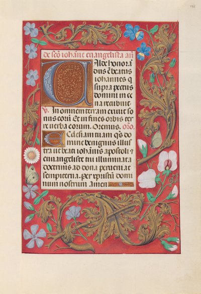 Hours of Queen Isabella the Catholic, Queen of Spain: Fol. 172r, ca. 1500. av Master of the First Prayerbook of Maximillian