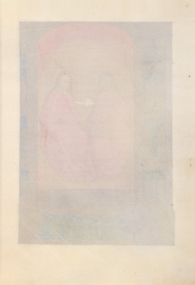 Hours of Queen Isabella the Catholic, Queen of Spain: Fol. 17r, c. 1500. av Master of the First Prayerbook of Maximillian