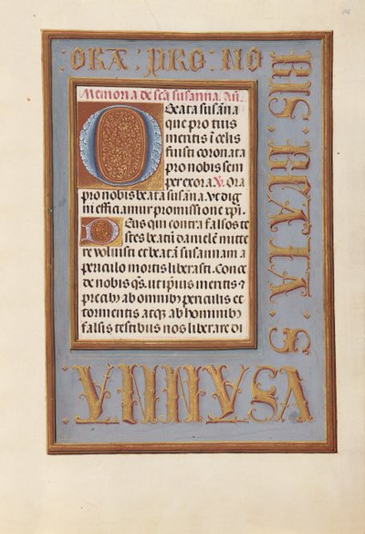 Hours of Queen Isabella the Catholic, Queen of Spain: Fol. 196r, ca. 1500. av Master of the First Prayerbook of Maximillian
