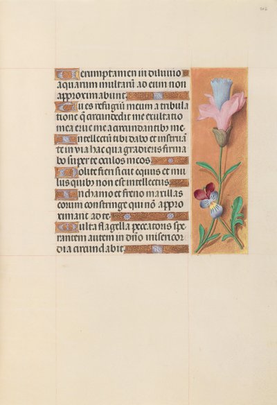 Hours of Queen Isabella the Catholic, Queen of Spain: Fol. 202r, ca. 1500. av Master of the First Prayerbook of Maximillian