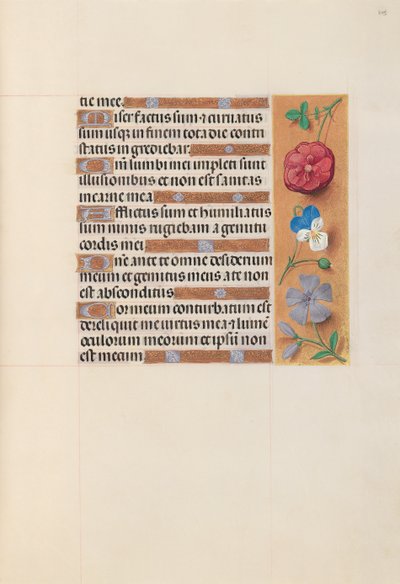 Hours of Queen Isabella the Catholic, Queen of Spain: Fol. 203r, ca. 1500. av Master of the First Prayerbook of Maximillian