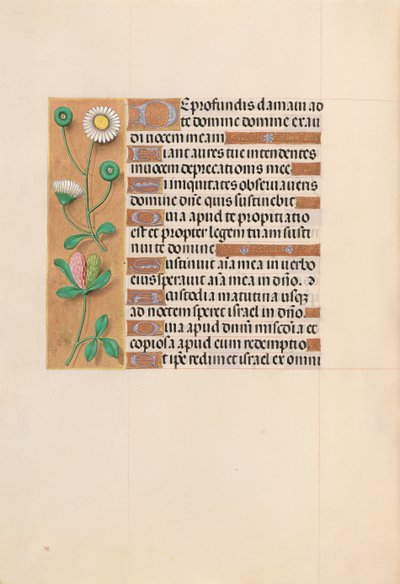 Hours of Queen Isabella the Catholic, Queen of Spain: Fol. 208v, ca. 1500. av Master of the First Prayerbook of Maximillian