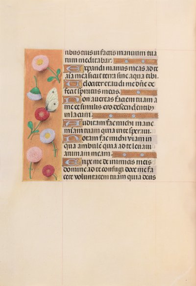 Hours of Queen Isabella the Catholic, Queen of Spain: Fol. 209v, ca. 1500. av Master of the First Prayerbook of Maximillian