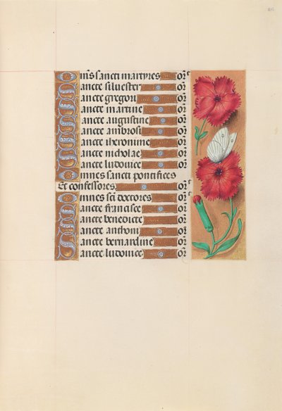 Hours of Queen Isabella the Catholic, Queen of Spain: Fol. 212r, ca. 1500. av Master of the First Prayerbook of Maximillian