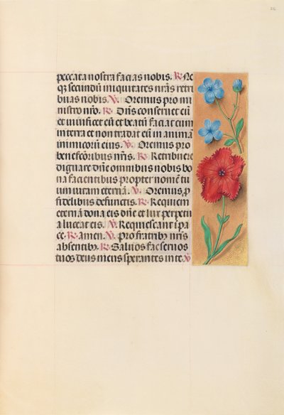 Hours of Queen Isabella the Catholic, Queen of Spain: Fol. 216r, ca. 1500. av Master of the First Prayerbook of Maximillian