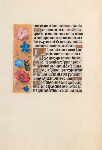 Hours of Queen Isabella the Catholic, Queen of Spain: Fol. 224v, ca. 1500. av Master of the First Prayerbook of Maximillian