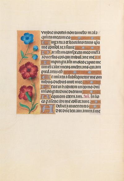 Hours of Queen Isabella the Catholic, Queen of Spain: Fol. 233v, ca. 1500. av Master of the First Prayerbook of Maximillian