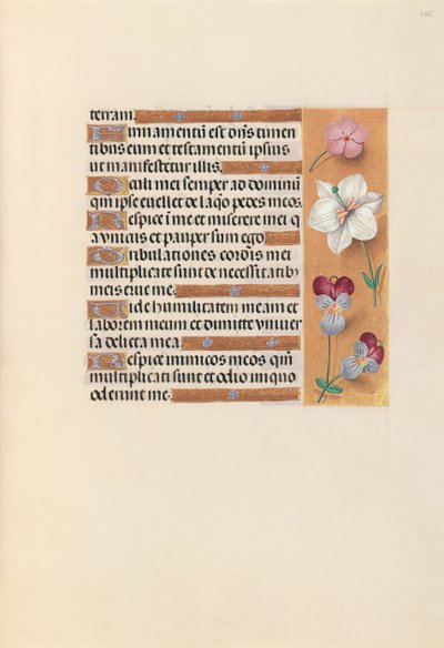 Hours of Queen Isabella the Catholic, Queen of Spain: Fol. 235r, ca. 1500. av Master of the First Prayerbook of Maximillian