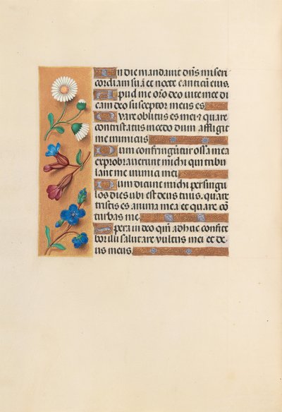 Hours of Queen Isabella the Catholic, Queen of Spain: Fol. 243v, ca. 1500. av Master of the First Prayerbook of Maximillian