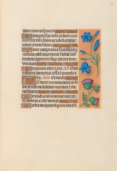 Hours of Queen Isabella the Catholic, Queen of Spain: Fol. 248r, ca. 1500. av Master of the First Prayerbook of Maximillian