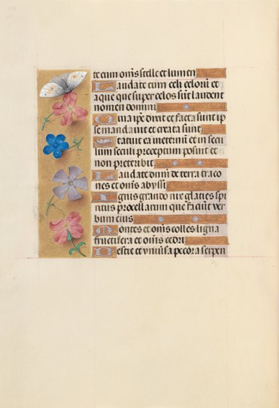 Hours of Queen Isabella the Catholic, Queen of Spain: Fol. 252v, ca. 1500. av Master of the First Prayerbook of Maximillian
