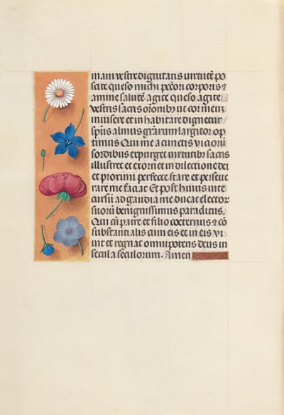 Hours of Queen Isabella the Catholic, Queen of Spain: Fol. 263v, St. Gregorius messe, ca. 1500. av Master of the First Prayerbook of Maximillian