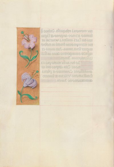 Hours of Queen Isabella the Catholic, Queen of Spain: Fol. 49v, ca. 1500. av Master of the First Prayerbook of Maximillian