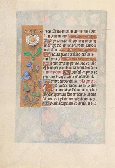 Hours of Queen Isabella the Catholic, Queen of Spain: Fol. 50v, ca. 1500. av Master of the First Prayerbook of Maximillian