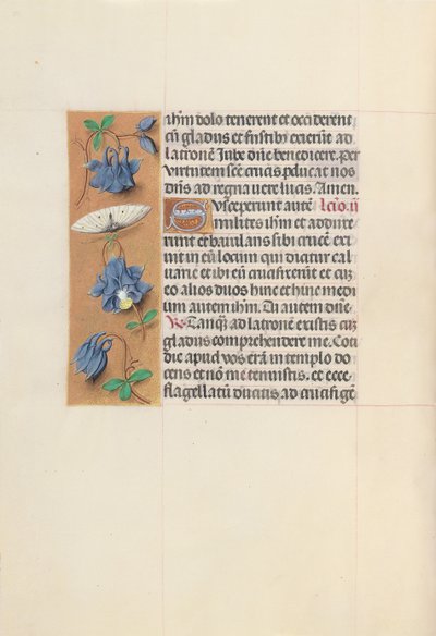 Hours of Queen Isabella the Catholic, Queen of Spain: Fol. 54v, ca. 1500. av Master of the First Prayerbook of Maximillian