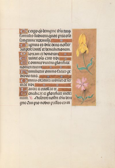 Hours of Queen Isabella the Catholic, Queen of Spain: Fol. 56r, ca. 1500. av Master of the First Prayerbook of Maximillian