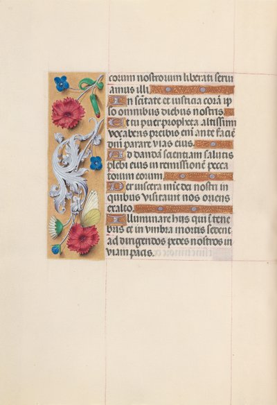 Hours of Queen Isabella the Catholic, Queen of Spain: Fol. 59v, ca. 1500. av Master of the First Prayerbook of Maximillian