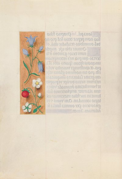 Hours of Queen Isabella the Catholic, Queen of Spain: Fol. 60v, ca. 1500. av Master of the First Prayerbook of Maximillian