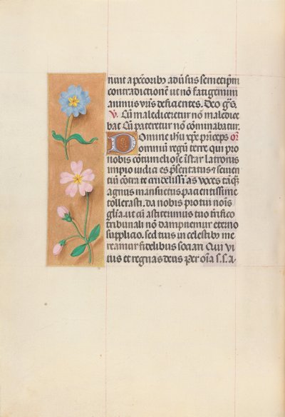 Hours of Queen Isabella the Catholic, Queen of Spain: Fol. 62v, ca. 1500. av Master of the First Prayerbook of Maximillian