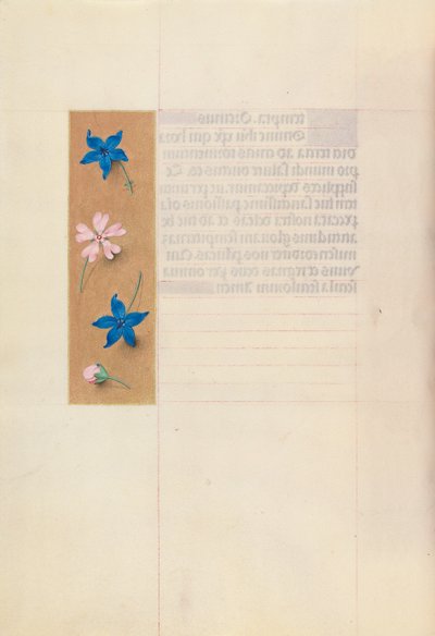 Hours of Queen Isabella the Catholic, Queen of Spain: Fol. 65v, ca. 1500. av Master of the First Prayerbook of Maximillian