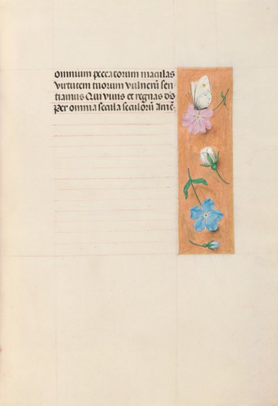 Hours of Queen Isabella the Catholic, Queen of Spain: Fol. 68r, ca. 1500. av Master of the First Prayerbook of Maximillian