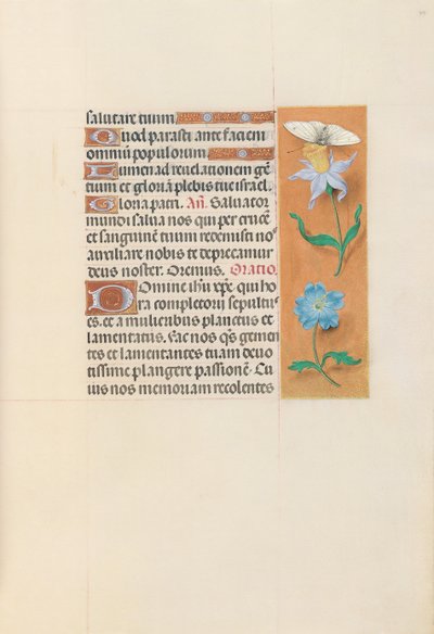 Hours of Queen Isabella the Catholic, Queen of Spain: Fol. 79r, ca. 1500. av Master of the First Prayerbook of Maximillian