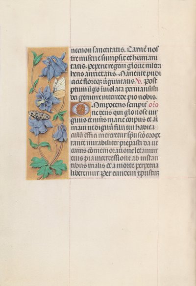 Hours of Queen Isabella the Catholic, Queen of Spain: Fol. 83v, ca. 1500. av Master of the First Prayerbook of Maximillian