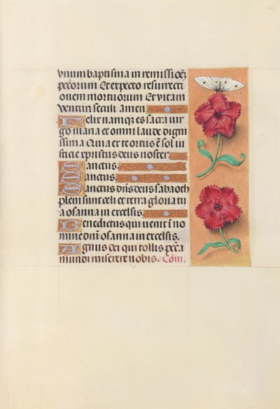 Hours of Queen Isabella the Catholic, Queen of Spain: Fol. 92r, ca. 1500. av Master of the First Prayerbook of Maximillian