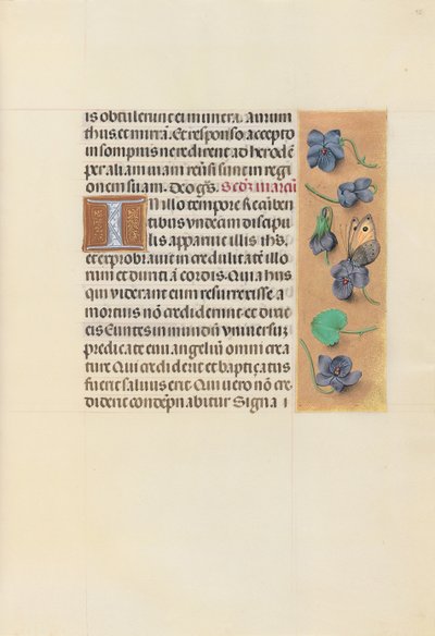 Hours of Queen Isabella the Catholic, Queen of Spain: Fol. 96r, ca. 1500. av Master of the First Prayerbook of Maximillian