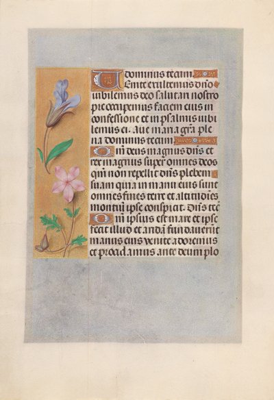 Hours of Queen Isabella the Catholic, Queen of Spain: Fol. 98v, ca. 1500. av Master of the First Prayerbook of Maximillian