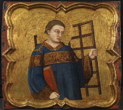 St. Lawrence, ca. 1335 (tempera og bladgull på panel) av Master of the Fogg Pieta