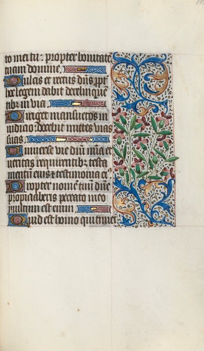 Timebok Bruk av Rouen: fol. 119r, ca. 1470. av Master of the Geneva Latini
