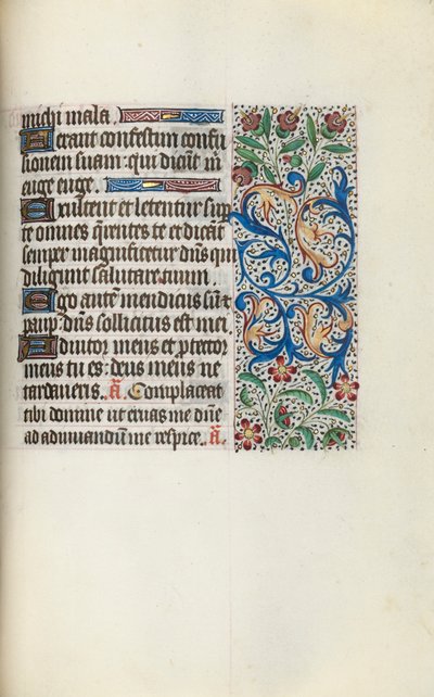 Timebok Bruk av Rouen: fol. 127r, ca. 1470. av Master of the Geneva Latini