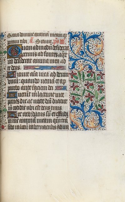 Timebok Bruk av Rouen: fol. 129r, ca. 1470. av Master of the Geneva Latini