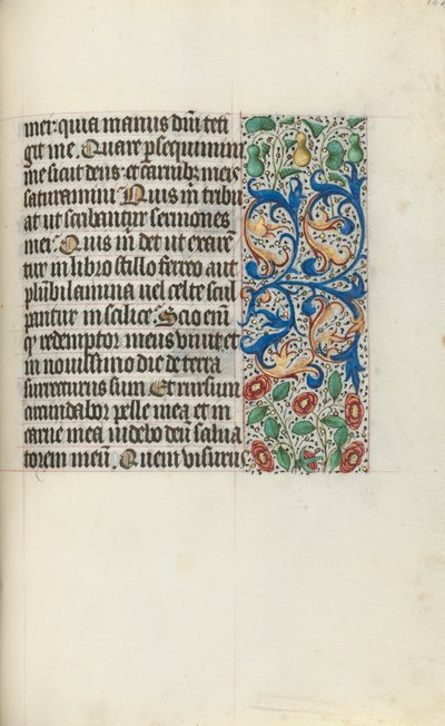 Timebok Bruk av Rouen: fol. 132r, ca. 1470. av Master of the Geneva Latini