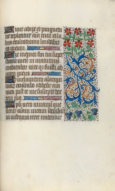 Timebok Bruk av Rouen: fol. 138r, ca. 1470. av Master of the Geneva Latini