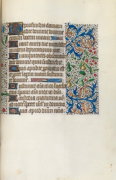 Timebok Bruk av Rouen: fol. 145r, ca. 1470. av Master of the Geneva Latini