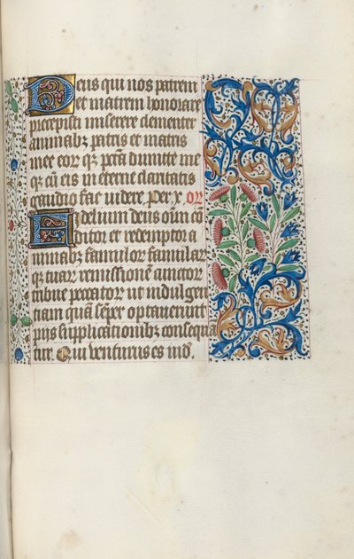 Timebok Bruk av Rouen: fol. 146r, ca. 1470. av Master of the Geneva Latini