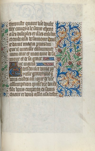 Timebok Bruk av Rouen: fol. 151r, ca. 1470. av Master of the Geneva Latini