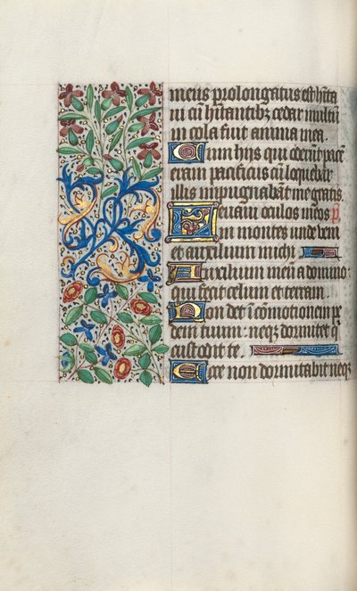 Timebok Bruk av Rouen: fol. 61v, c. 1470. av Master of the Geneva Latini