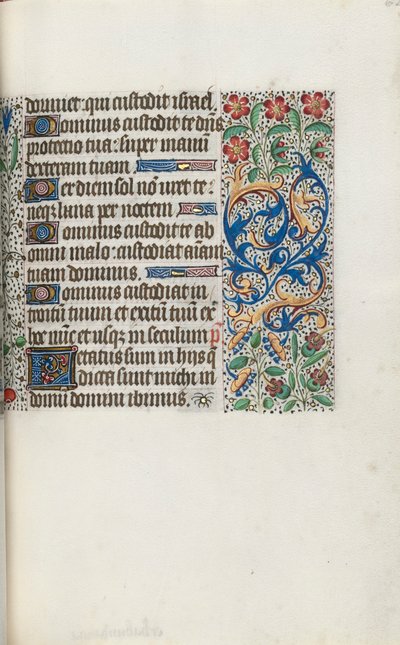Timebok Bruk av Rouen: fol. 62r, ca. 1470. av Master of the Geneva Latini