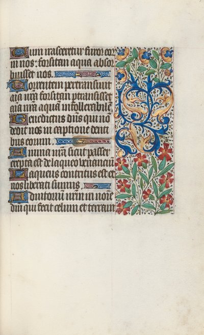 Timebok Bruk av Rouen: fol. 71r, ca. 1470. av Master of the Geneva Latini